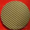 Disque filtrant fritté Muti-Layer en acier inoxydable rond, paquet de filtre en mousse